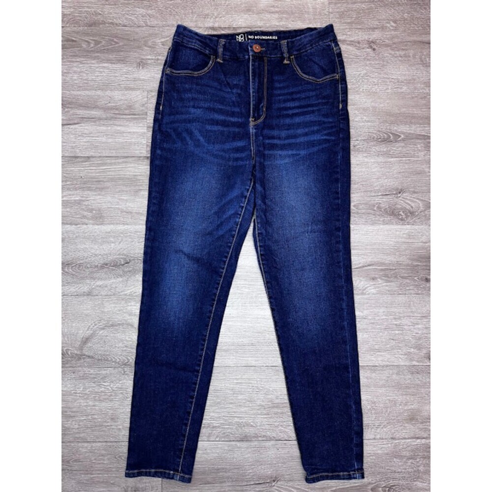 High Rise Skinny Jeans Dark Wash Stretch Denim Womens Size 13